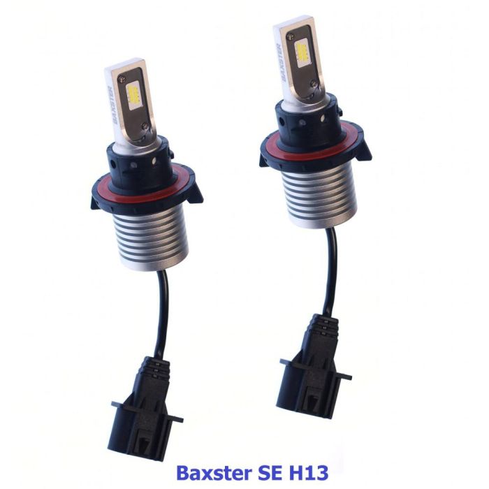 Комплект LED ламп BAXSTER SE H13 P26.5t 9-32V 6000K 2600lm с радиатором