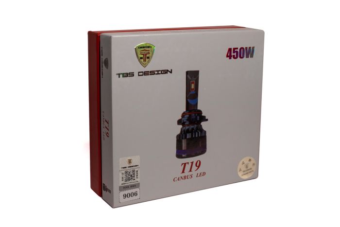 Комплект светодиодных ламп TBS Design T19 HB4 (P22d) Canbus 45W 9-32V 6000K