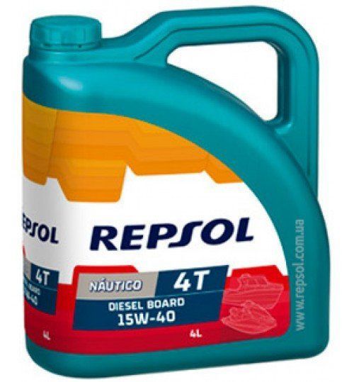 Масло моторное Repsol NAUTICO Diesel Board 4T 15W-40, 4л / RP131Y54