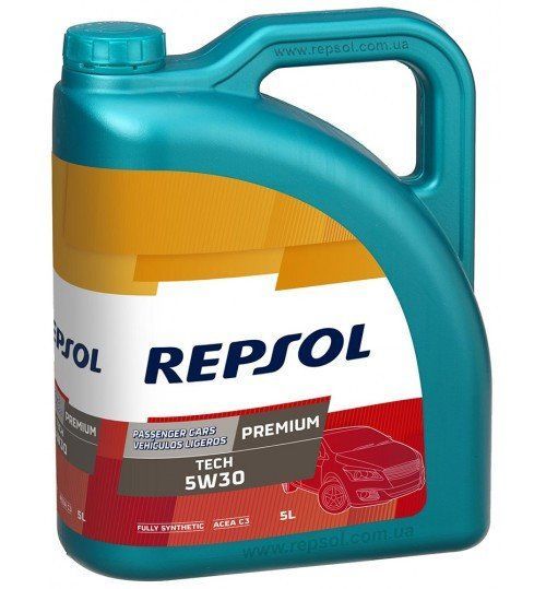 Масло моторное Repsol PREMIUM TECH 5W-30, 5л / RP081L55