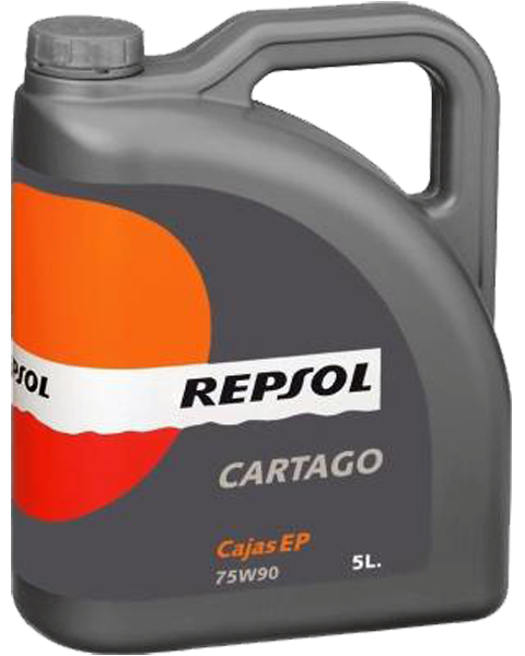 Трансмиссионное масло 75W-90 CARTAGO CAJAS EP 5л REPSOL (GL-4) CP-5 / RP024L55
