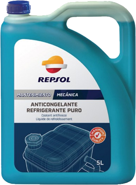 Антифриз G11 синий концентрат 5л REPSOL ANTICONGELANTE PURO BOTE / RP700R39