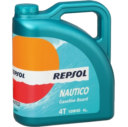 Масло для 4T двигателей 10W-40 NAUTICO GASOL Board 4л REPSOL / RP132N54