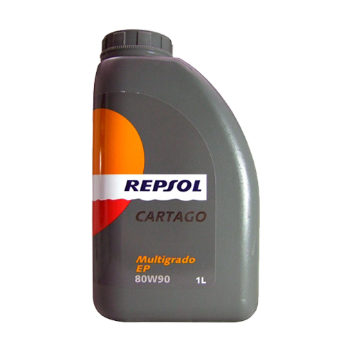 Трансмиссионное масло 80W-90 CARTAGO EP MultiGRADO 1л REPSOL (GL-5) CP-1 / RP024R51