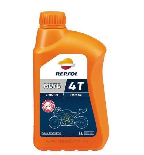 Масло для 4T двигателей 10W-30 4Т Racing HMEOC 1л REPSOL / RP160D51