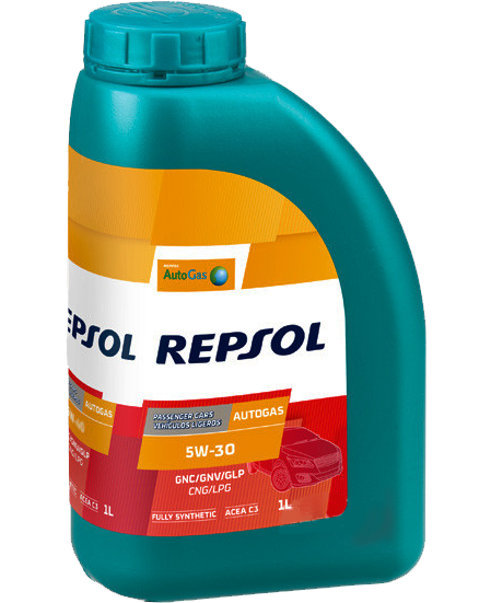 Масло моторное GAS 5W-30 1л REPSOL AUTO GAS CP-1 / RP033L51
