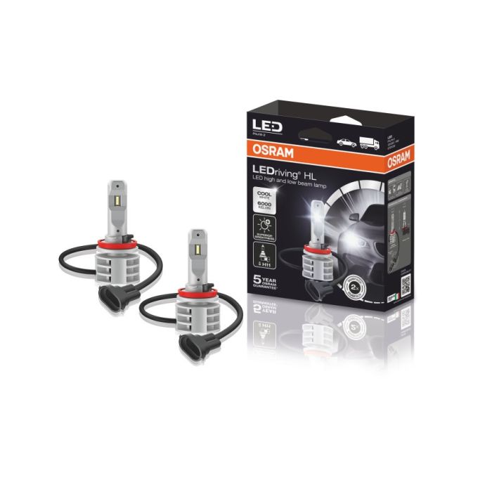 Комплект светодиодных ламп OSRAM 67211CW LEDriving H11 14W 12-24V 6000K