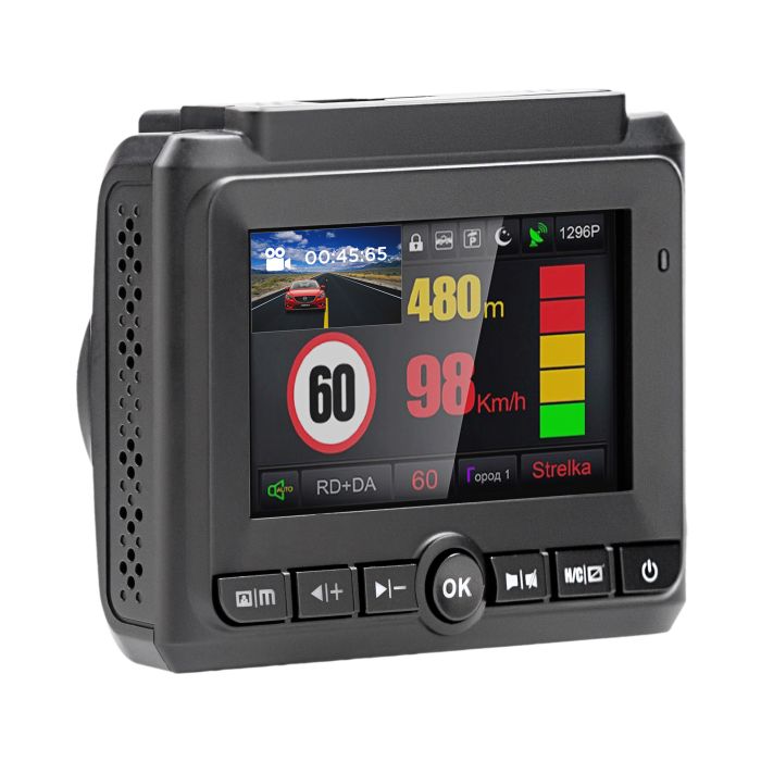 Комбинированное устройство Playme Alpha - радар-детектор - GPS - информатор(SpeedCAM) - видеорегистратор (00000014062)