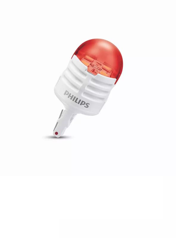 Комплект светодиодных ламп Philips 11065U30RB2 W21W LED 12V Ultinon Pro3000 RED