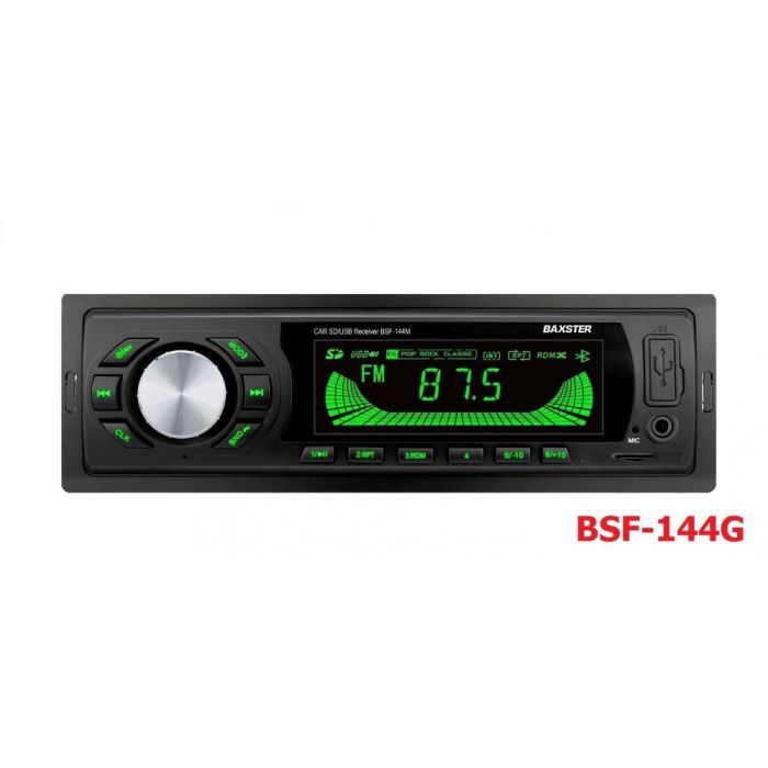 Магнитола BAXSTER BSF-144 green (без диска)