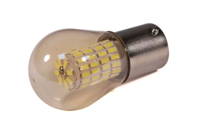 Светодиодная лампа StarLight T25 72 диодов SMD 3014 12-24V 5W WHITE в стеклянной колбе