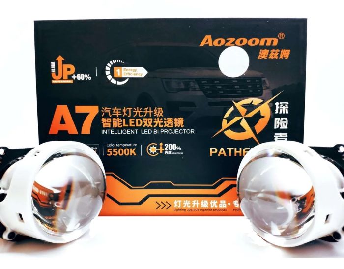Комплект светодиодных линз AOZOOM A7+ Bi-LED