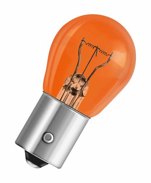 Указательная лампа накаливания КВАНТ PY21W 24V BA15S Amber