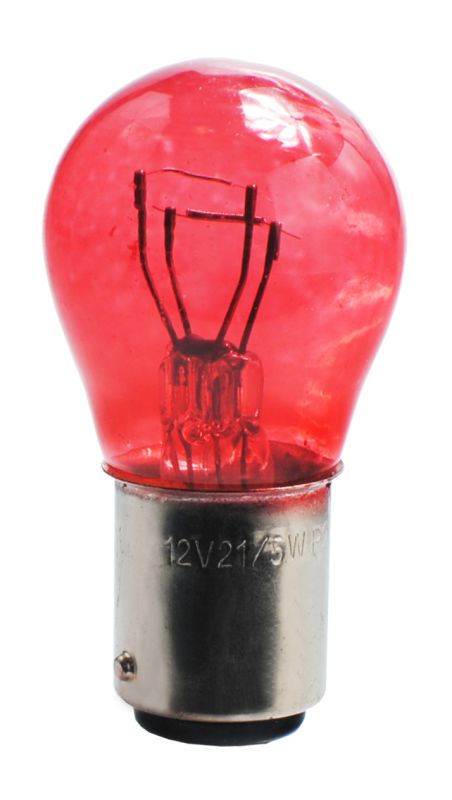 Указательная лампа накаливания КВАНТ PR21/5W 12V BAY15D RED