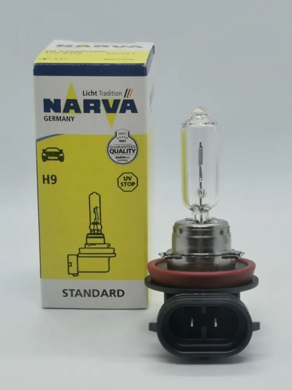 Галогеновая лампа Narva 48077 H9 12V 65W PGJ19-5