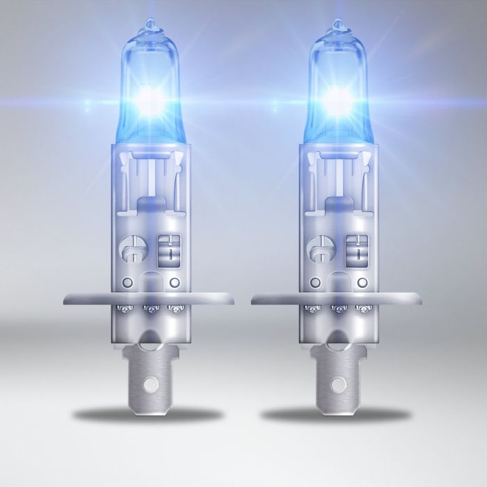 Комплект галогеновых ламп Osram H1 12V 55W P14.5s Cool Blue Intense Next Gen +100% 2шт/комп (64150CBN-HCB)