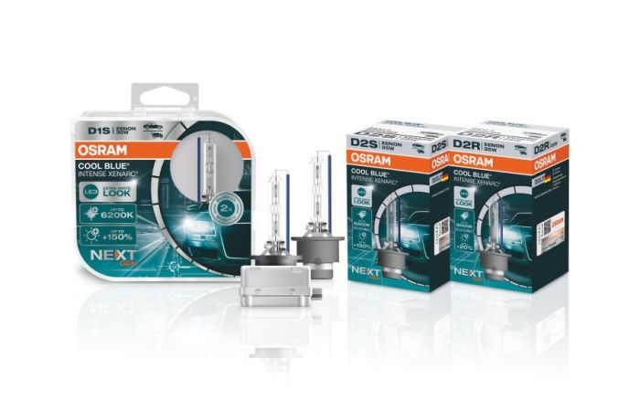 Ксеноновая лампа Osram D2S 35W P32d-2 Cool Blue Intense Next Gen +150% 1 лампа (66240CBN)