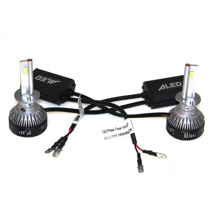 Комплект LED ламп ALed X H1 6000K 40W XH1STR3 для линзованной оптики (2шт)