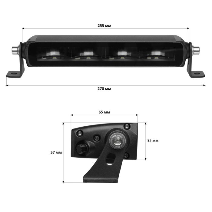 Светодиодная фара-люстра StarLight  40watt 10-30V IP68 (SL47-40W)