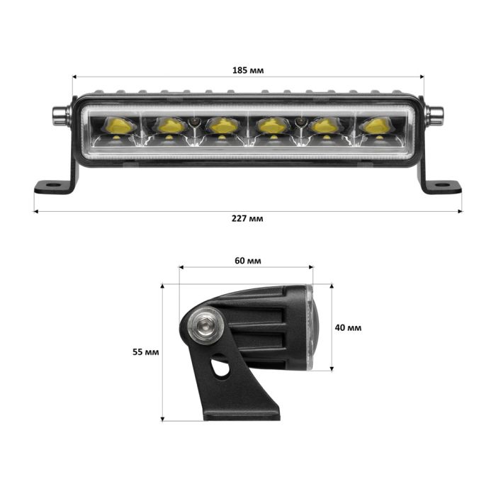 Светодиодная фара-люстра StarLight  30watt 10-30V IP68 (lsb-30W)