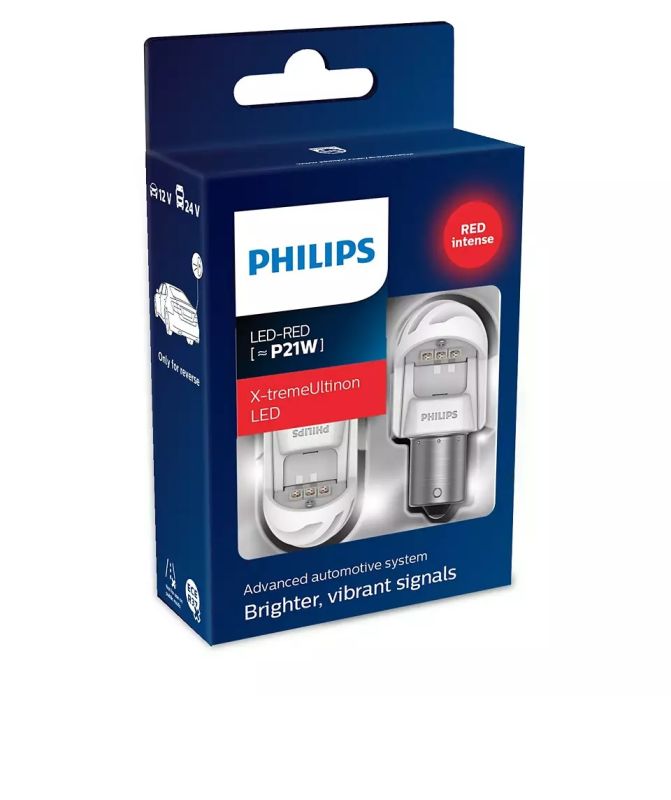 Комплект светодиодных ламп Philips 11498XURX2 P21 X-tremeUltinon LED gen2 LED red