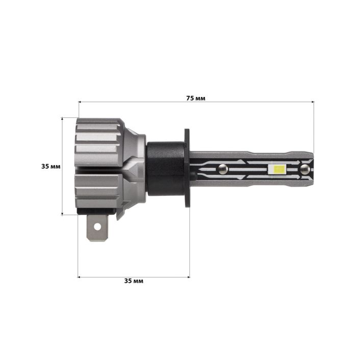 Комплект светодиодных ламп StarLight E2 H1 9-18V 36W P14,5s chip 3570 6500K