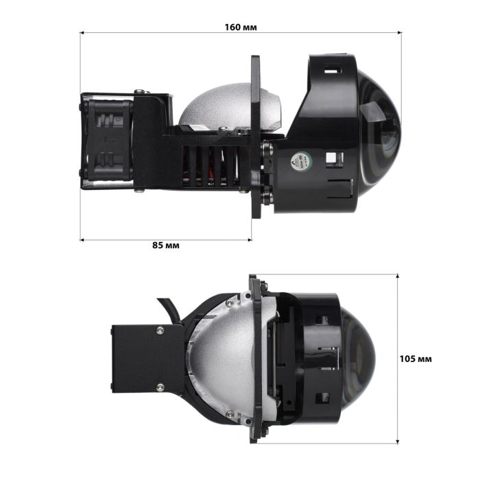 Комплект светодиодных линз StarLight ALPD-12-04 Bi-LED
