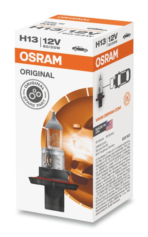 Галогеновая лампа Osram 9008 H13 60/55W 12V P26,5t