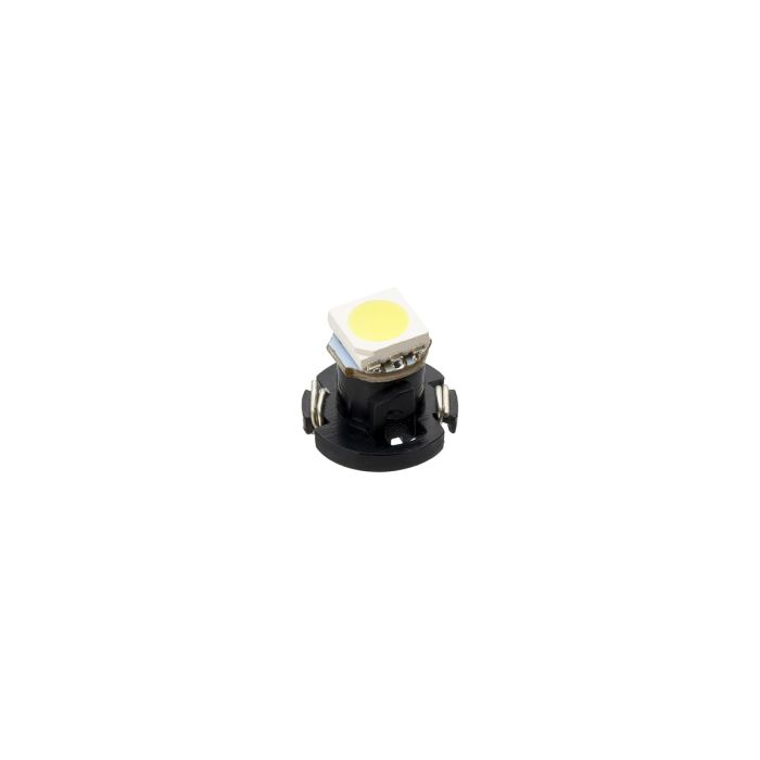 Світлодіодна лампа TBS T4.2-1SMD-WHITE B8.0-12 панель приладів, кнопка 10*6мм 12V