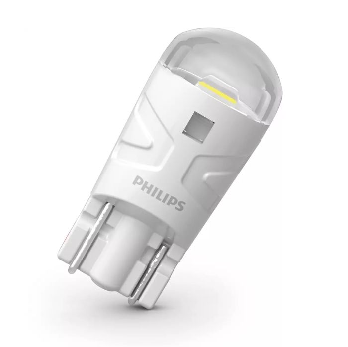 Комплект светодиодных ламп PHILIPS 11961CU31B2 W5W (T10) LED white Ultinon