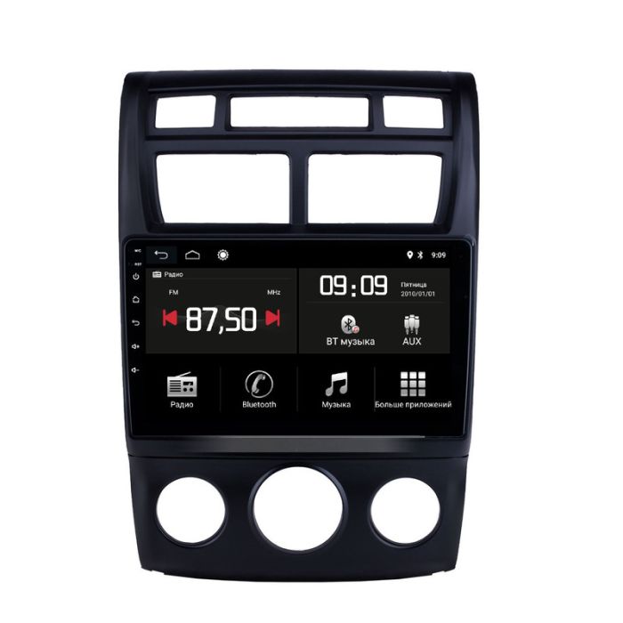 Штатная магнитола Torssen Kia Sportage 2 05-09 conditioneer F9464 4G Carplay DSP