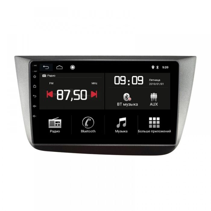 Штатна магнітола Torssen Seat Altea 04-15/Toledo 04-09 F9432 4G Carplay DSP