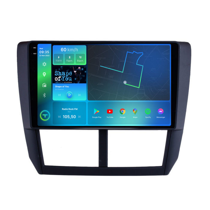 Штатна магнітола Torssen 2K Subaru Forester 09-13 F10232 4G Carplay DSP 