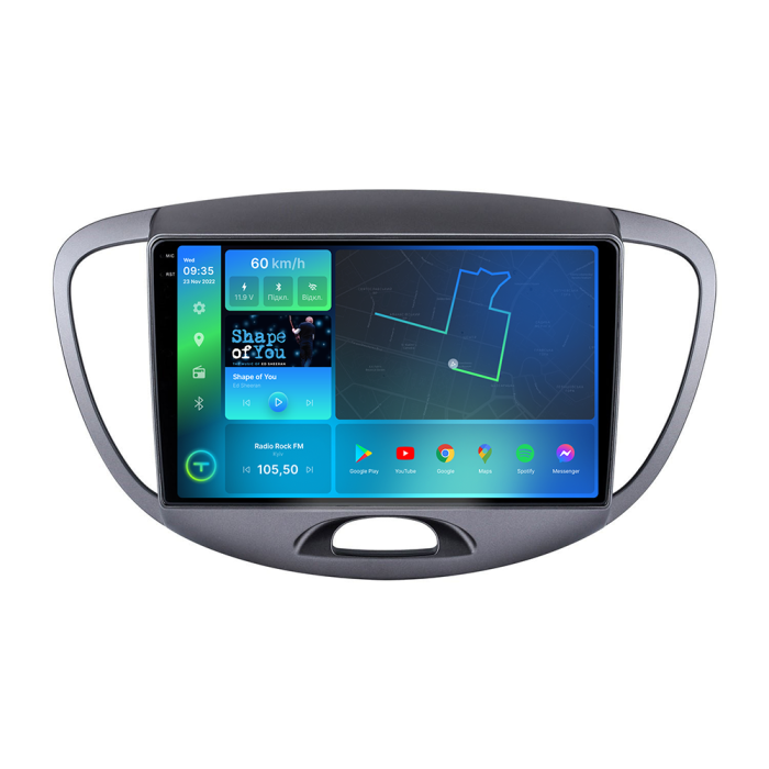 Штатна магнітола Torssen 2K Hyundai I10 2010-2013 F9232 4G Carplay DSP