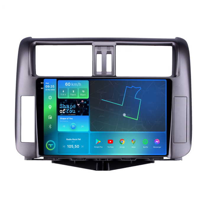 Штатна магнітола Torssen 2K Toyota Prado 150 2009-2013 F9232 4G Carplay DSP 