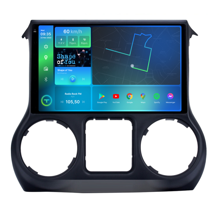 Штатна магнітола Torssen 2K Jeep Wrangler 11-14 F9232 4G Carplay DSP 