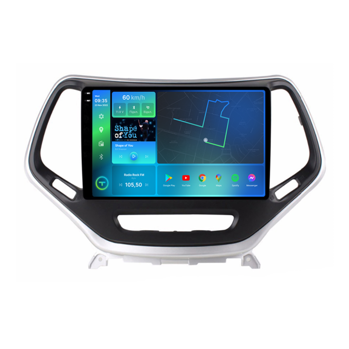 Штатна магнітола Torssen 2K Jeep Cherokee 2013+ F10232 4G Carplay DSP 