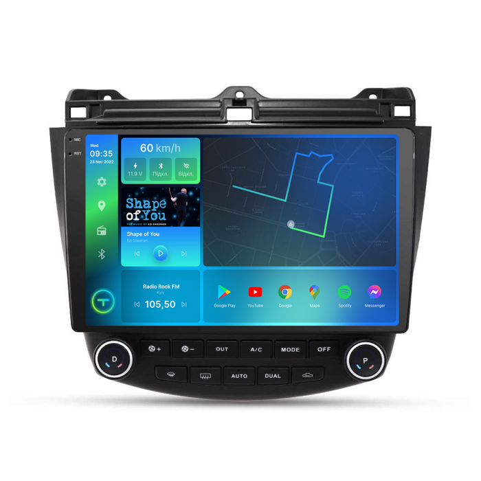 Штатна магнітола Torssen 2K Honda Accord 7 03-08 F10332 4G Carplay DSP