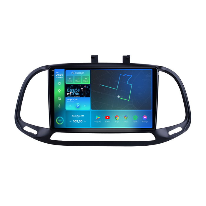 Штатна магнітола Torssen 2K Fiat Doblo 15+ F9432 4G Carplay DSP