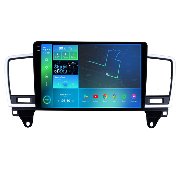 Штатна магнітола Torssen 2K Mercedes ML/GL-class W166/X166 12-16 F9232 4G Carplay DSP