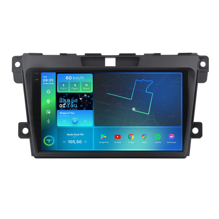 Штатна магнітола Torssen 2K Mazda CX7 07-15 Bose F9232 4G Carplay DSP 