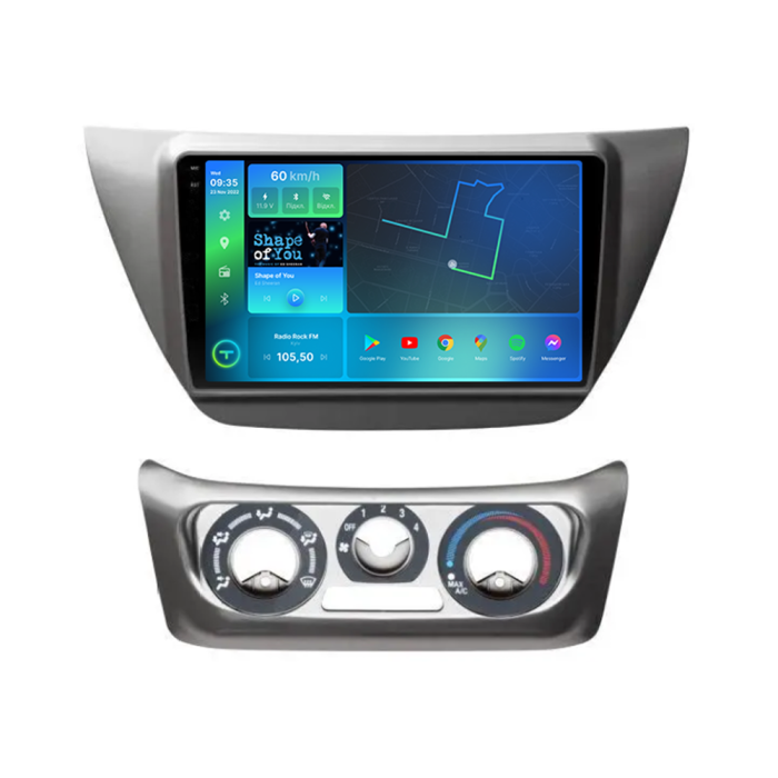 Штатна магнітола Torssen 2K Mitsubishi Lancer 9 F9232 4G Carplay DSP 