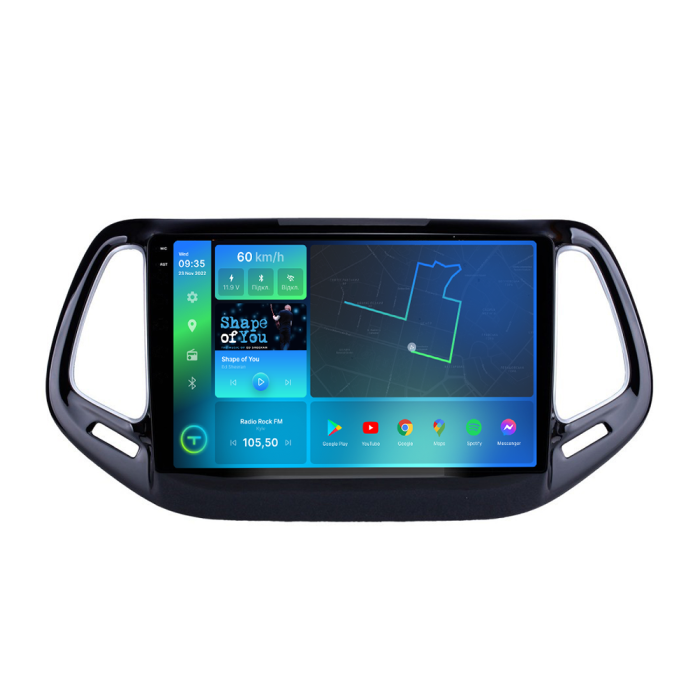 Штатна магнітола Torssen 2K Jeep Compas 17- F10432 4G Carplay DSP