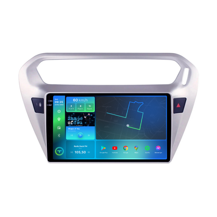 Штатна магнітола Torssen 2K Citroen Elysee C4 04-09 F9232 4G Carplay DSP 