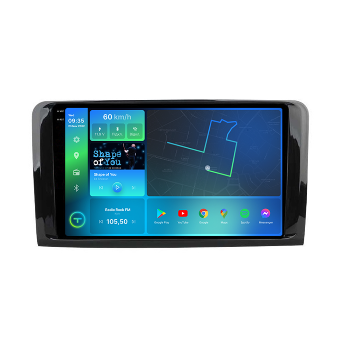 Штатна магнітола Torssen 2K Mercedes ML-class W164 2005-2011  F9232 4G Carplay DSP 