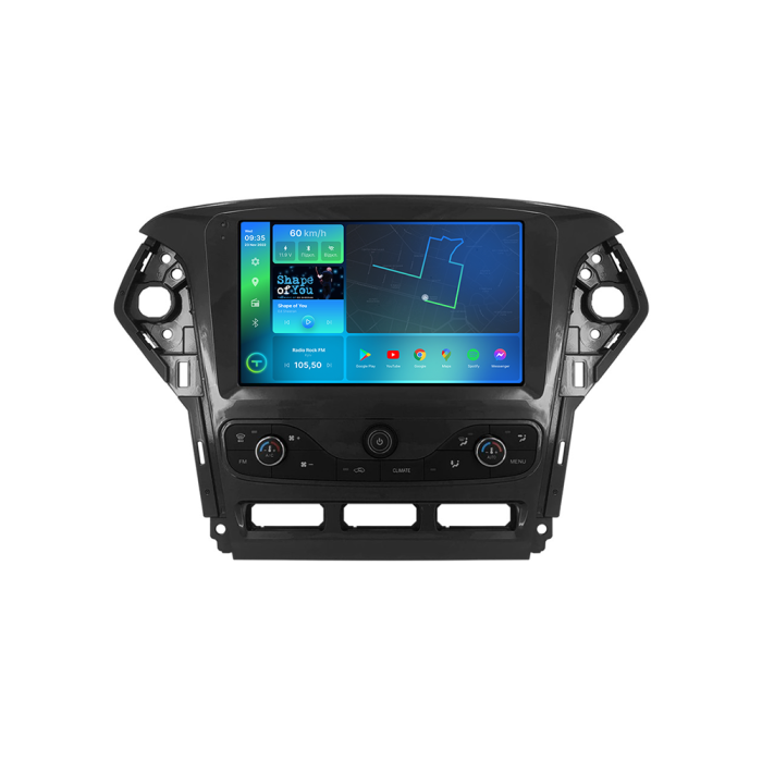 Штатна магнітола Torssen 2K Ford Mondeo 11-13 A/C climate black F9232 4G Carplay DSP