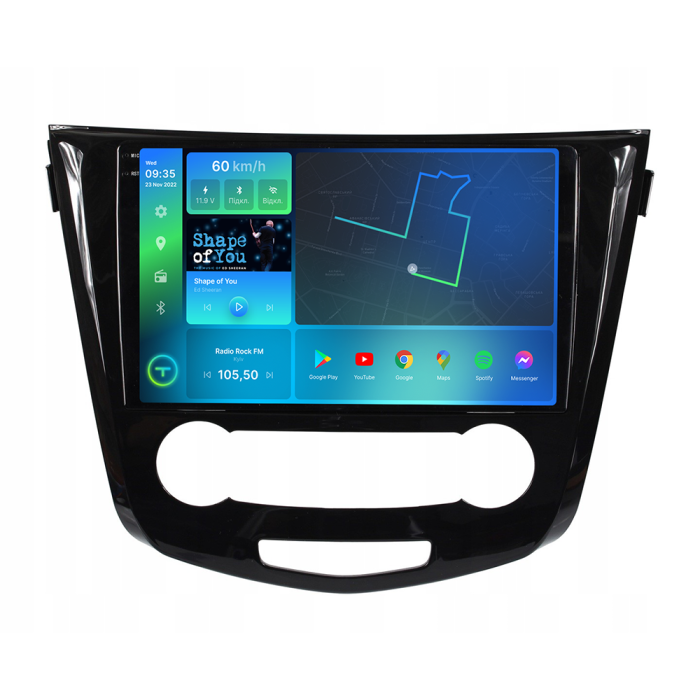 Штатна магнітола Torssen 2K Nissan Xtrail/Qashqai 2013+ F10232 4G Carplay DSP 