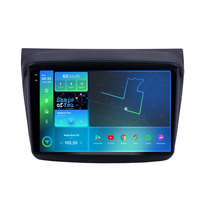 Штатна магнітола Torssen 2K Mitsubishi L200 F9232 4G Carplay DSP