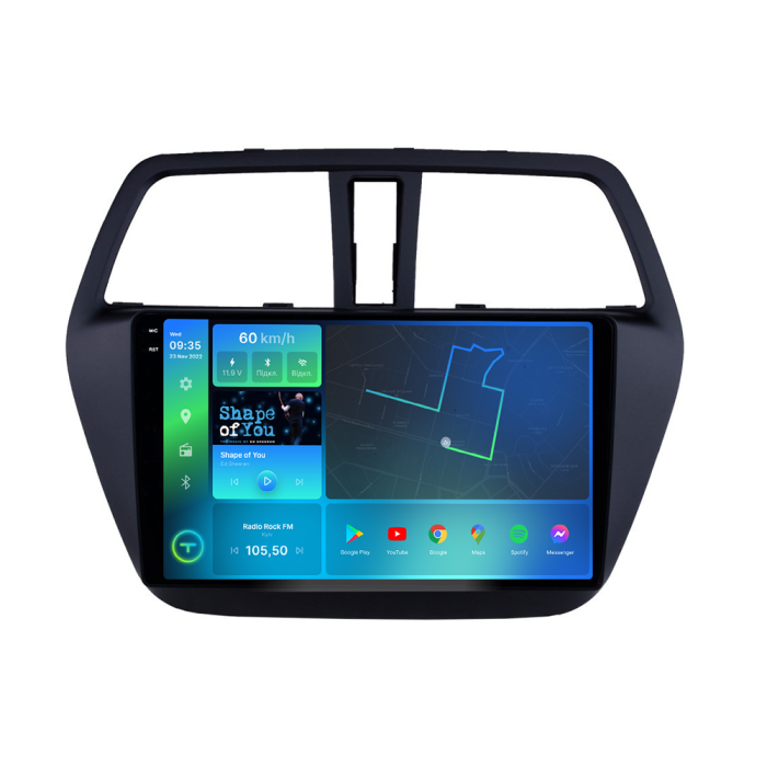 Штатна магнітола Torssen 2K Suzuki SX4/S-cross 14- F9432 4G Carplay DSP