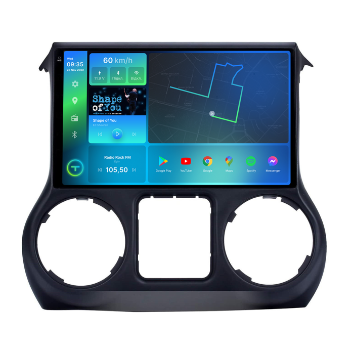 Штатна магнітола Torssen 2K Jeep Wrangler 15-17 F10232 4G Carplay DSP 